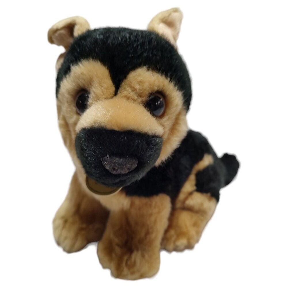 Aurora World Miyoni Realistic German Shepherd Plush Kids 10" Toy Dog Puppy